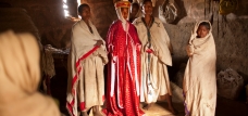 At age 11, Destaye, center, marries 23-year-old Addisu in a traditional Ethiopian Orthodox wedding in 2008. Photo by Stephanie Sinclair